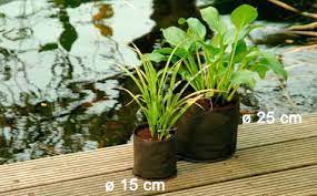 Ubbink vízinövény ültető tasak kerek 15 x 15 cm