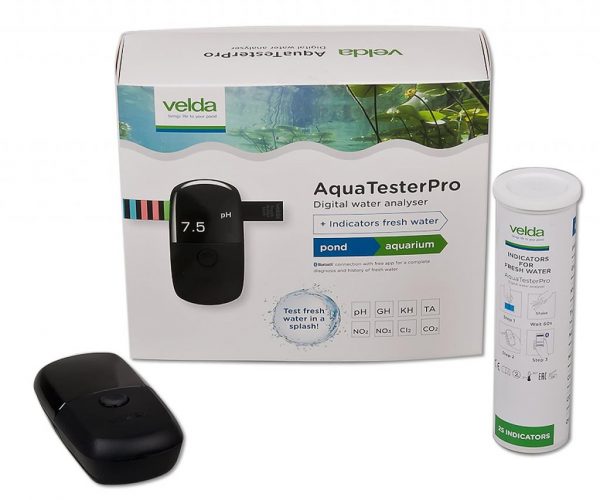 Velda Aqua Tester Pro - Digitális vízteszt, vízelemző telefonos applikációval