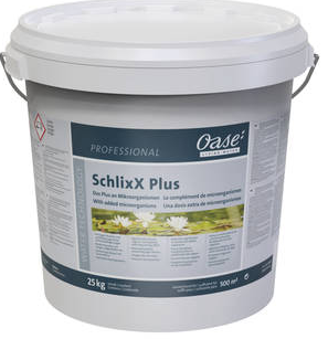 OASE Schlixx Plus iszapmentesítő iszaplebontó iszapfaló 1 kg (20m³ vízhez) - Water &amp; Garden