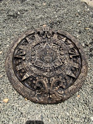 Maya naptár bronz
