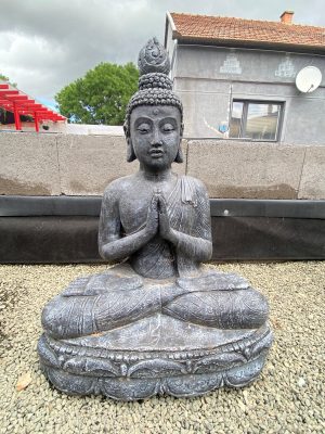 Shakyamuni imádkozó Buddha szobor