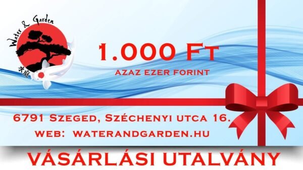 Vásárlási utalvány 1000 Ft