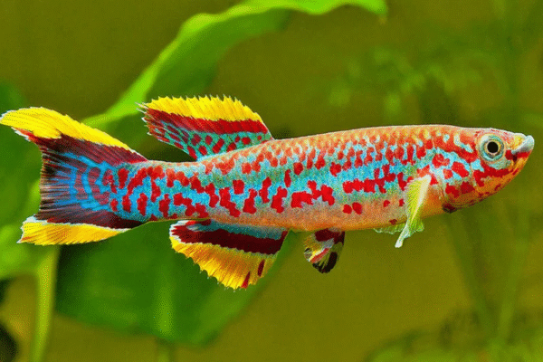 Acélkék fogasponty (Fundulopanchax gardneri)