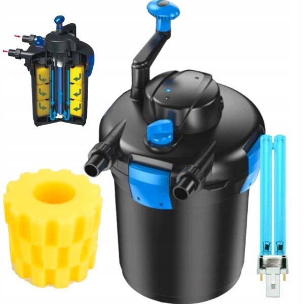 AquaForte GPF-1500 nyomásszűrő 9W UVC - Image 4