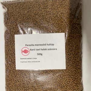 Parazita mentesítő haltáp 3mm 500g