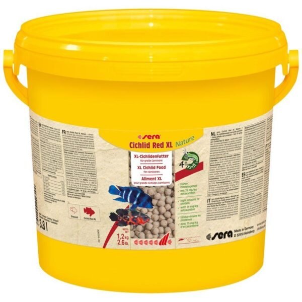 Sera Cichlid Red XL Nature 3800ml