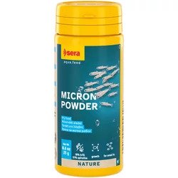 Sera Micron Powder Nature ivadék díszhaltáp 50ml