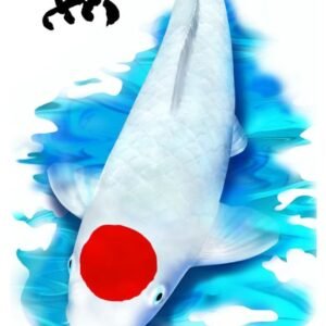 Koi zászló Tancho