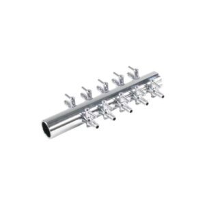 Inox levegő csap 10-es 4/6mm