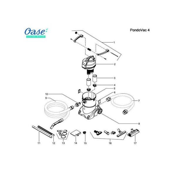 OASE  Pondovac 4 tóporszívó iszapszívó (1800W) - Image 7
