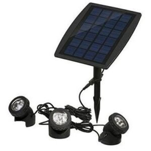 SunSun BSV-SL318C napelemes világításkészlet (Színes) (3x6Led)