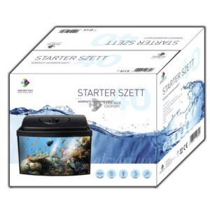 Starter akvárium szett 23L íves