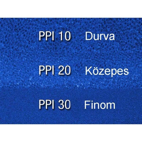 Szűrőszivacs (50x50x2cm) PPI20 - Image 2