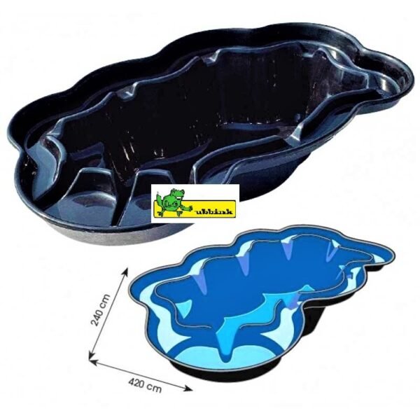 Ubbink Neptun V5 3800l üvegszálas műanyag tómeder - Image 3