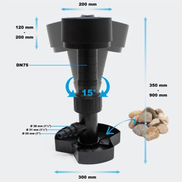 Unique profi álló skimmer - Image 4