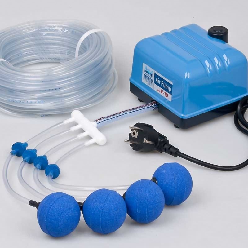 AquaForte Flow V-10 levegőztető kompresszor szett 600 l/h (10W)