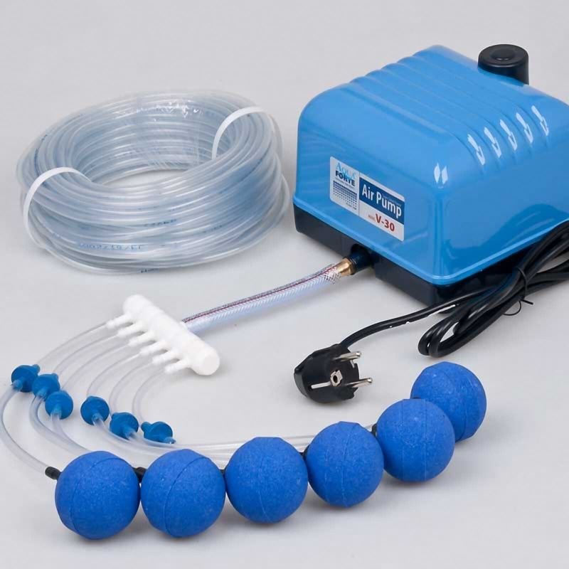 AquaForte Flow V-30 levegőztető kompresszor szett 1800 l/h (25W)