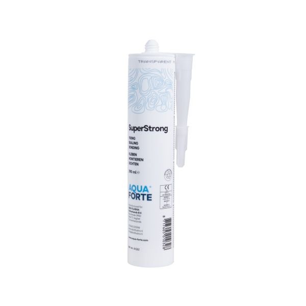 AquaForte Super Strong tófólia vízalatti ragasztó és tömítő 290ml Transparent