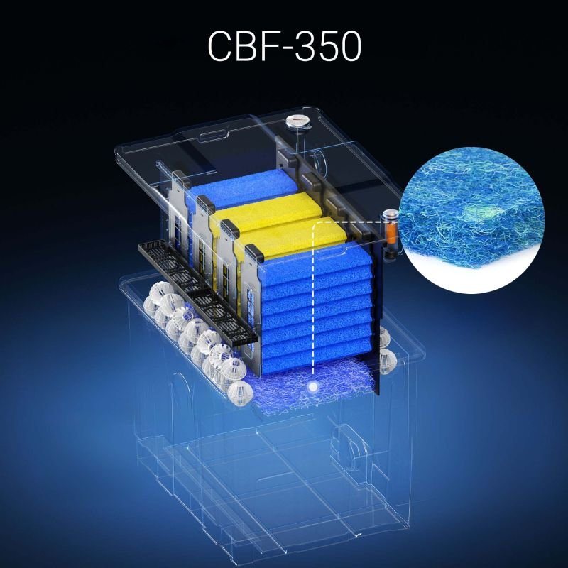 Japán matten CBF és MBF 350 szűrőszivacs