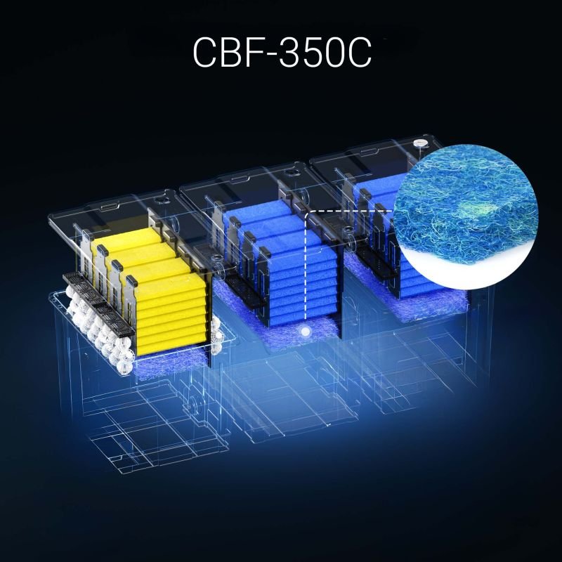 Japán matten CBF és MBF 350 szűrőszivacs